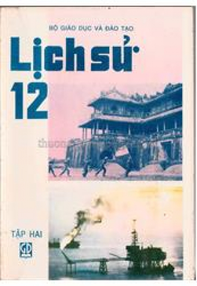Bìa sách Lịch sử 12 (tập 2 - 2000)