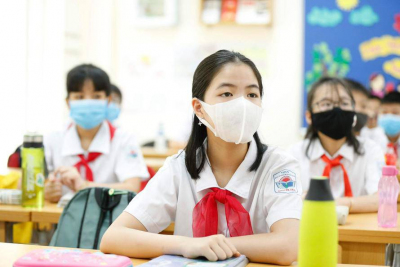 Dạy học trực tiếp với các địa bàn dịch nguy cơ thấp, trung bình