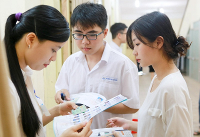 Thí sinh dự thi tốt nghiệp THPT. Ảnh: ITN.