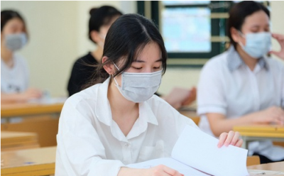 Thí sinh tại kỳ thi tốt nghiệp THPT năm 2021 - Ảnh: NAM TRẦN
