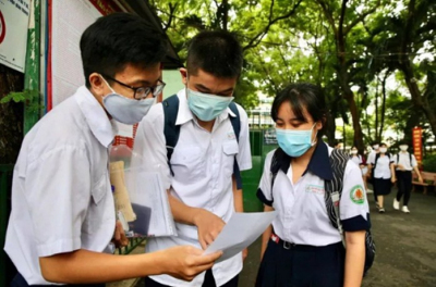 Thí sinh tham dự kỳ thi tốt nghiệp THPT 2022