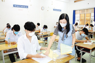 Thí sinh tham dự Kỳ thi tốt nghiệp THPT 2022.