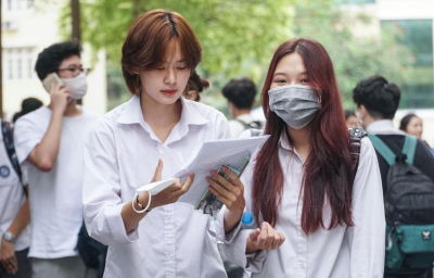 Thí sinh dự thi tốt nghiệp THPT 2022. Ảnh PHI HÙNG