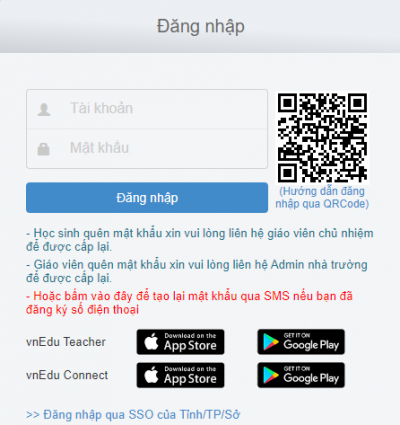 Hướng dẫn nhập sổ báo giảng trên hệ thống vnEdu