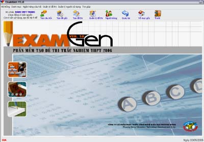ExamGen - Phần mềm tạo đề thi trắc nghiệm