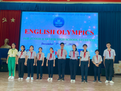 Học sinh Pétrus Ký tham dự kỳ thi ENGLISH OLYMPICS FOR JUNIOR & SENIOR HIGH SCHOOL STUDENTS