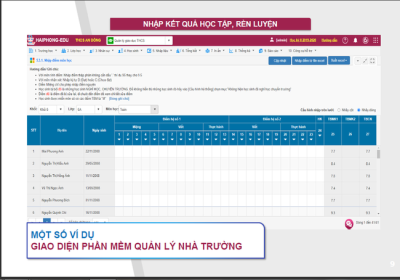 Nhiều địa phương vẫn song song dùng học bạ điện tử và học bạ giấy. (Ảnh minh hoạ: Báo điện tử VTV)