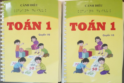 Sách chữ nổi cho học sinh còn thiếu rất nhiều.