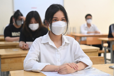 Thí sinh tham dự Kỳ thi tốt nghiệp THPT 2022.