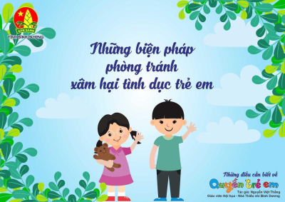 Những biện pháp phòng tránh xâm hại tình dục trẻ em
