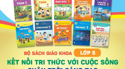 Danh mục sách giáo khoa lớp 5 và lớp 12 được Bộ GDĐT phê duyệt