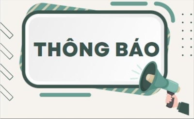 Thông báo về đợt khảo sát chất lượng cuối học kỳ 1 môn tiếng Anh tăng cường cấp THCS năm học 2024-2025
