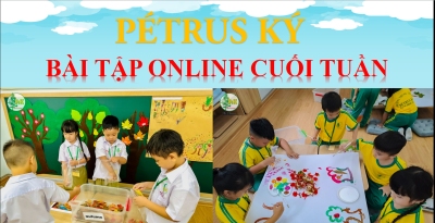 Kế hoạch thực hiện soạn bài tập cuối tuần trực tuyến cấp Tiểu học năm học 2024 – 2025