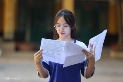 Phổ điểm 9 môn thi tốt nghiệp THPT 2024