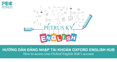 Hướng dẫn đăng nhập tài khoản OXFORD ENGLISH HUB