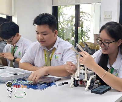 CLB Robocon Pek'ers sẵn sàng tham gia cuộc thi Robocon tỉnh Bình Dương năm 2024
