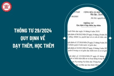 Ban hành mới quy định về dạy thêm, học thêm