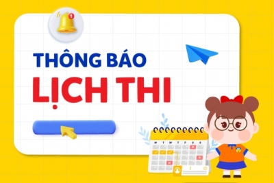 Thông báo lịch kiểm tra giữa học kỳ 2 dành cho học sinh khối trung học năm học 2024-2025