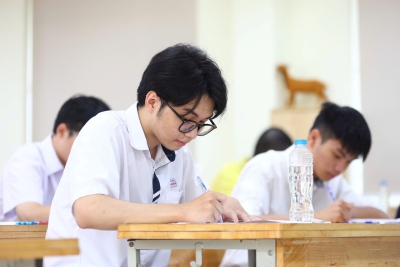 Thí sinh thi tốt nghiệp THPT năm 2025. Ảnh: Lê Nguyễn