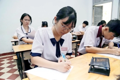 Đề thi văn học sinh giỏi ở TP.HCM: Thí sinh giải 'Captcha' trước khi làm bài