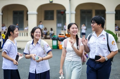Thí sinh dự thi lớp 10 năm 2026  ẢNH: NHẬT THỊNH