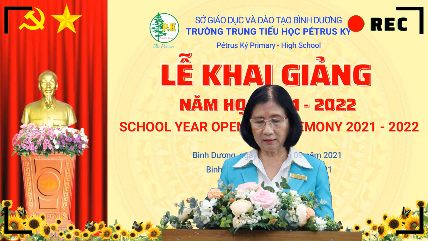 Trường trung tiểu học Pétrus Ký - Khai giảng trực tuyến năm học mới 2021-2022