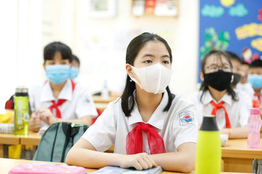 Dạy học trực tiếp với các địa bàn dịch nguy cơ thấp, trung bình