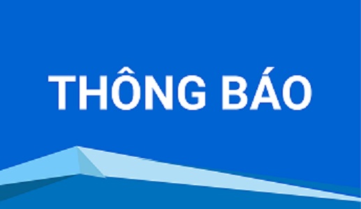 Thông báo thực hiện chuyên môn trong thời gian từ 20/06/2022-16/07/2022
