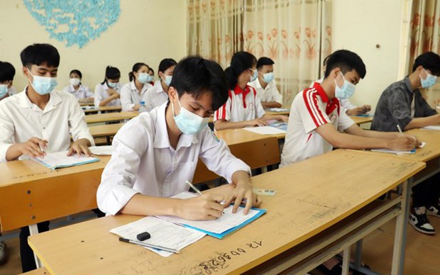 Thí sinh dự kỳ thi tốt nghiệp THPT năm 2022