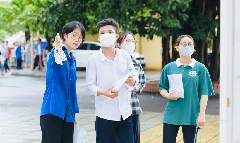 Thí sinh tham dự Kỳ thi đánh giá tư duy năm 2022 của Trường ĐH Bách khoa Hà Nội tổ chức