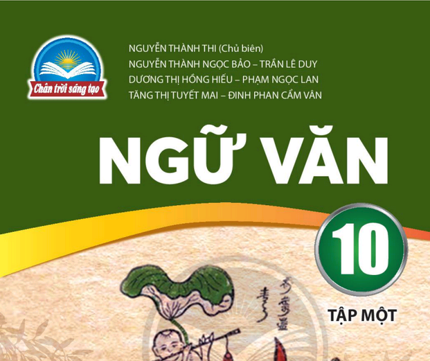 Trang bìa Ngữ văn 10 (tập 1) - bộ Chân trời sáng tạo.