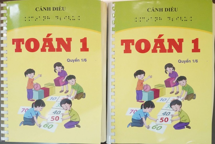 Sách chữ nổi cho học sinh còn thiếu rất nhiều.