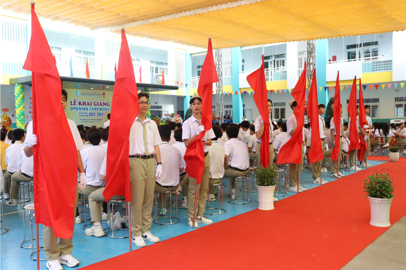 Trường trung tiểu học Pétrus Ký: Rộn ràng ngày khai giảng năm học mới 2023-2024