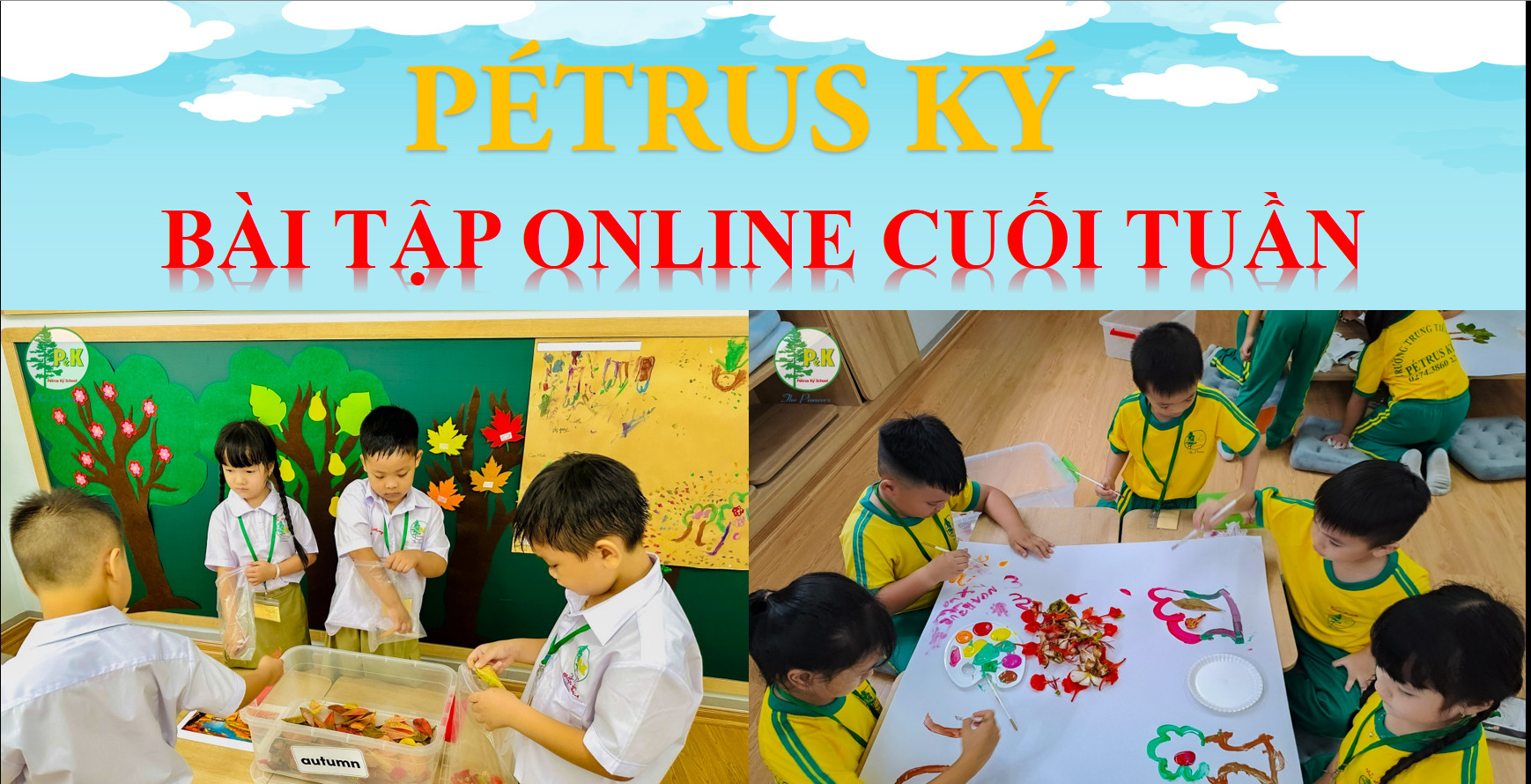 Kế hoạch thực hiện soạn bài tập cuối tuần trực tuyến cấp Tiểu học năm học 2024 – 2025