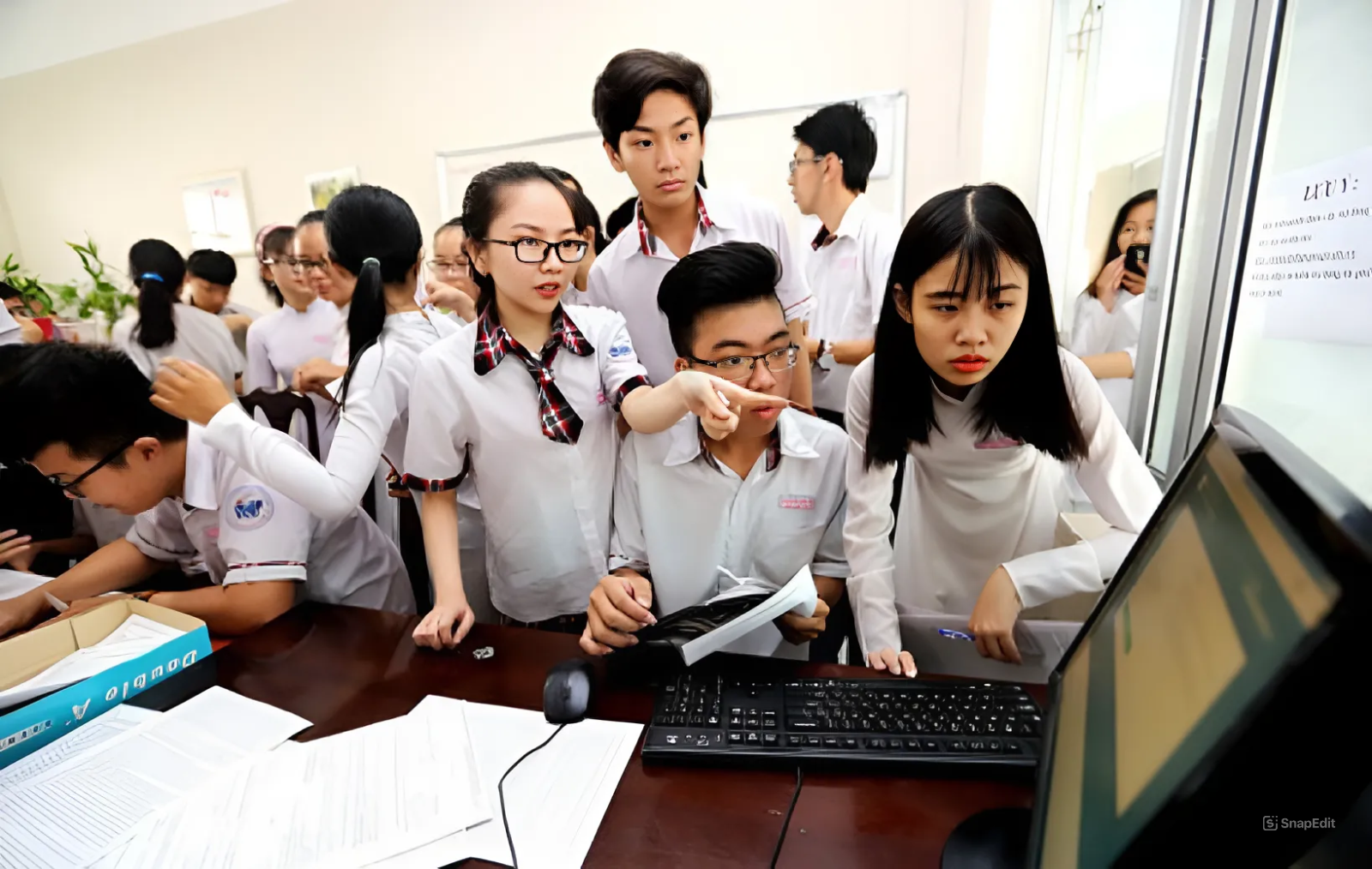 Thí sinh thực hành đăng ký xét tuyển từ ngày 6/7 đến 10/7