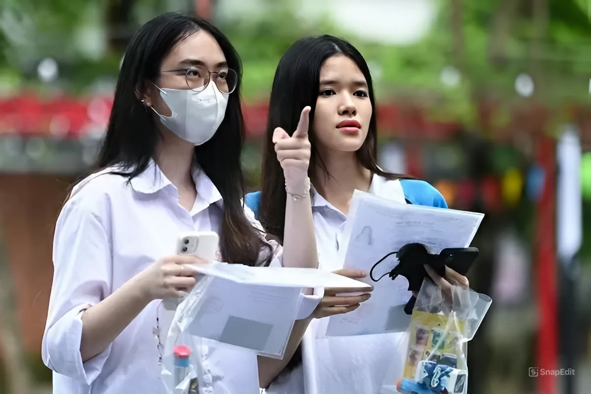 Hàng loạt trường đại học xét học bạ trong năm 2025. (Ảnh: Thúy Nga)