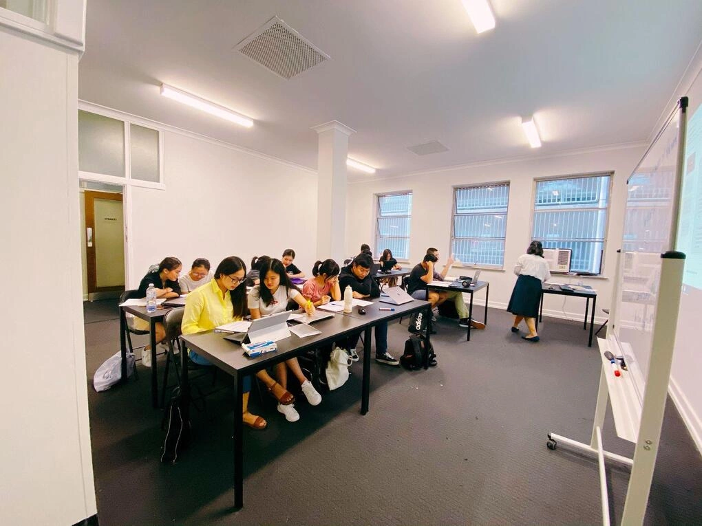 Buổi thực hành đánh giá năng lực của học viên.