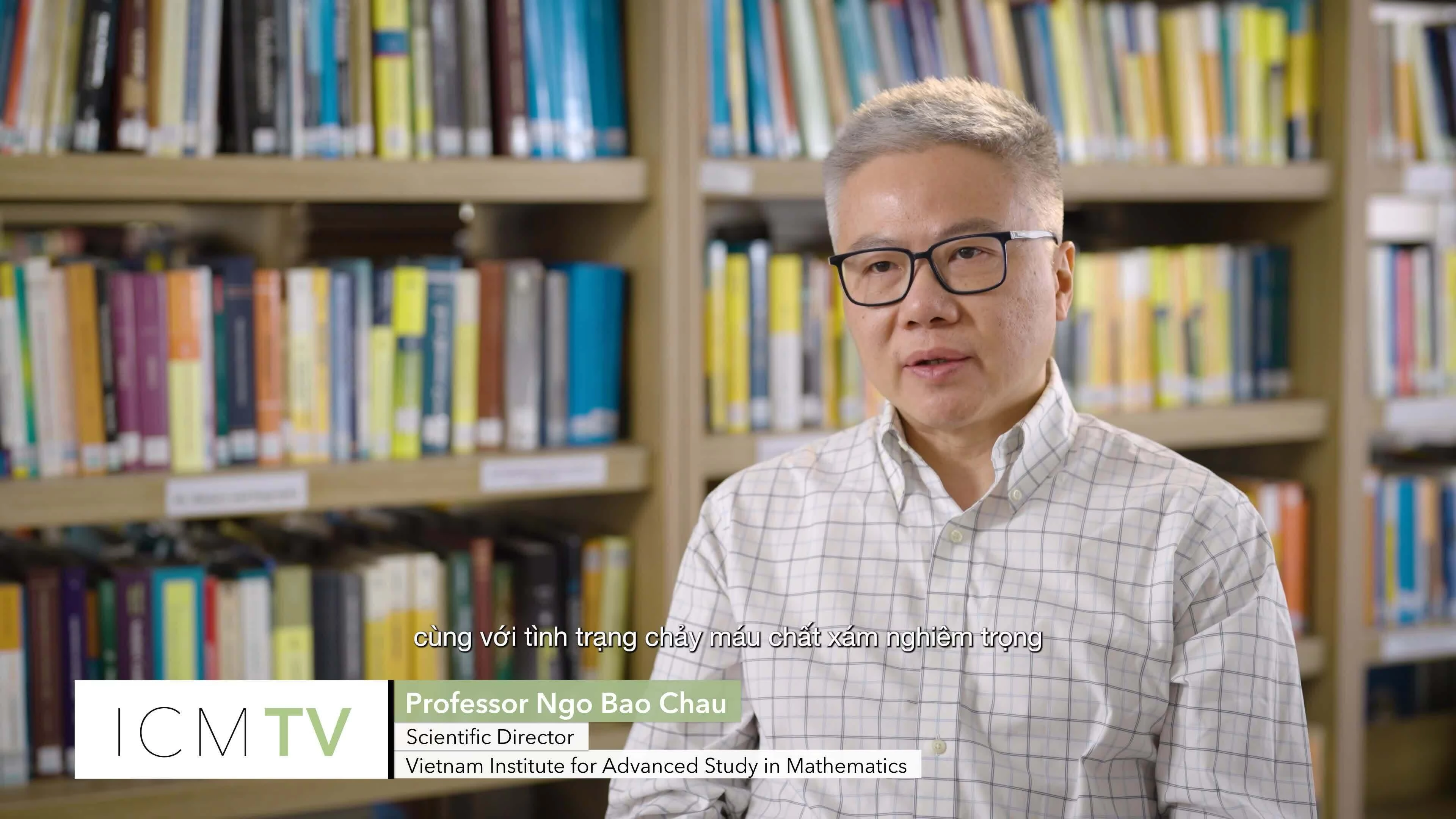 Phim tài liệu về VIASM tại ICM 2026. Video: VIASM