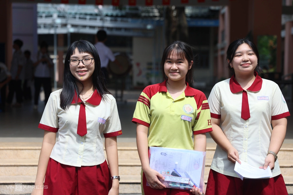 Học sinh thi tốt nghiệp tại TP HCM, tháng 6/2026.