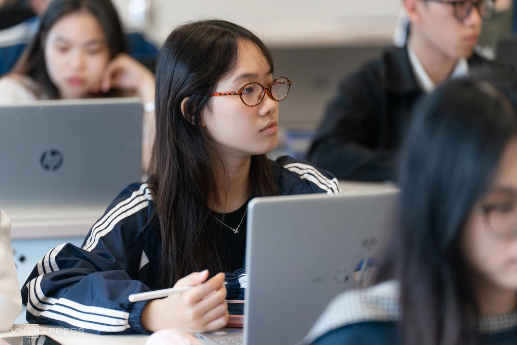 Sinh viên Đại học Kinh tế Quốc dân, tháng 3/2026.
