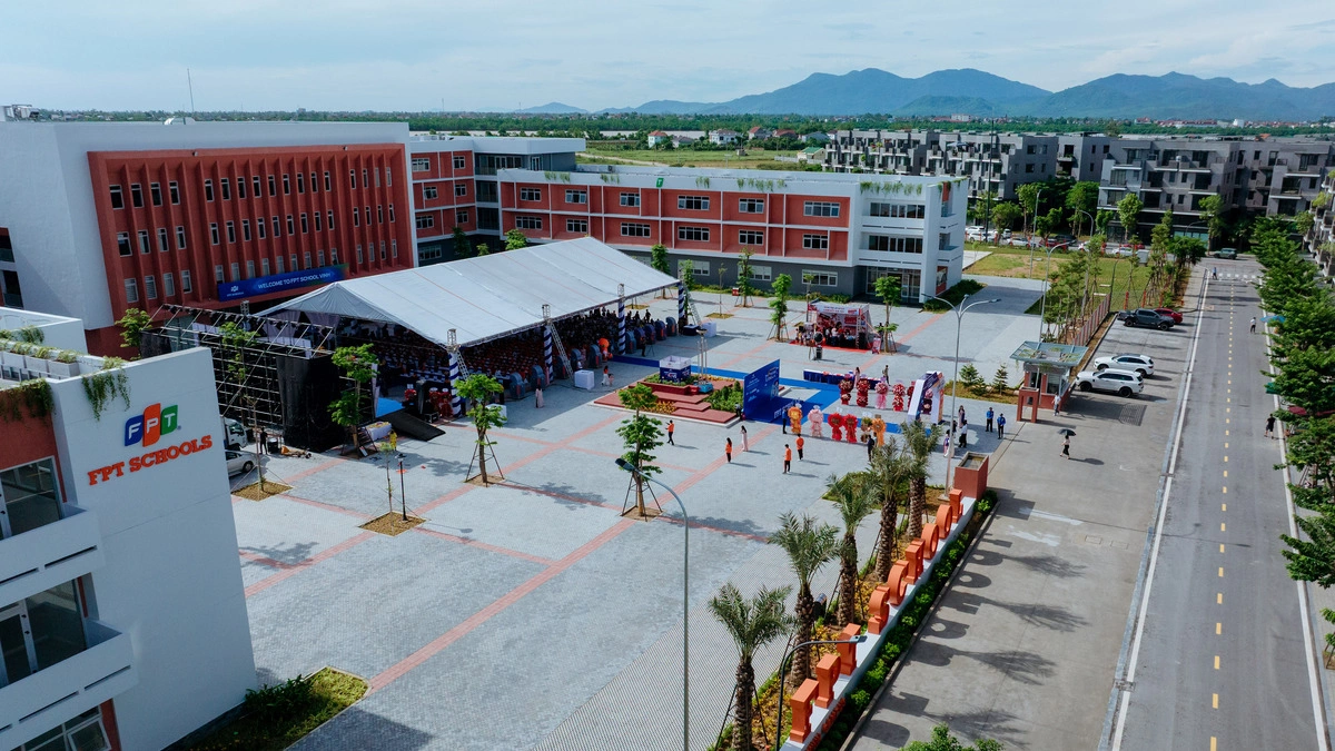 Trường liên cấp FPT Vinh tại Eco Central Park đi vào hoạt động