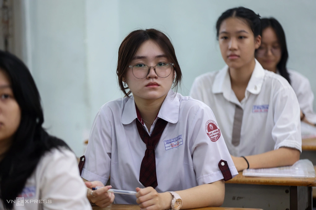 Học sinh thi tốt nghiệp tại TP HCM, tháng 6/2026.