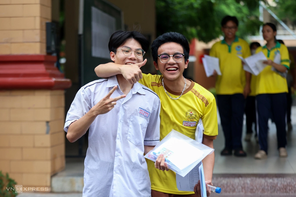 Học sinh thi tốt nghiệp tại TP HCM, tháng 6/2026.