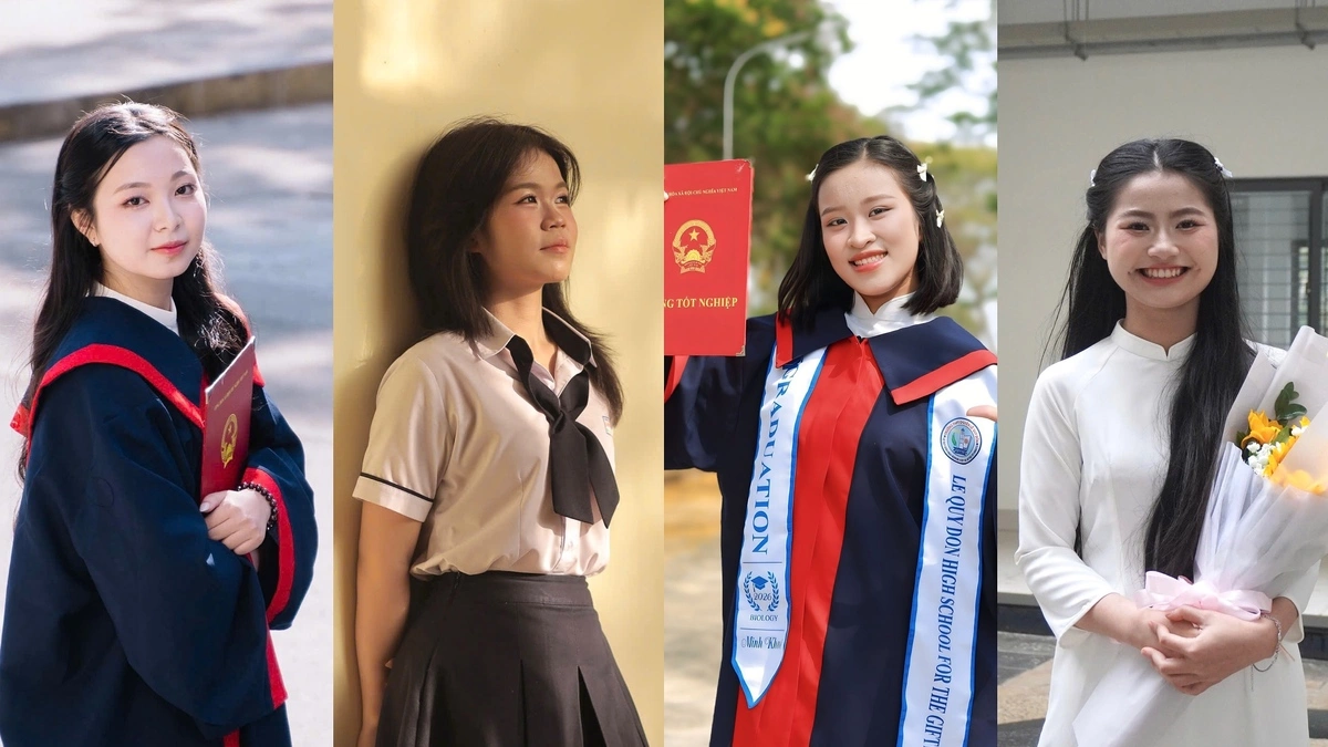 4 nữ sinh đỗ Học viện Quân y với 30/30 điểm