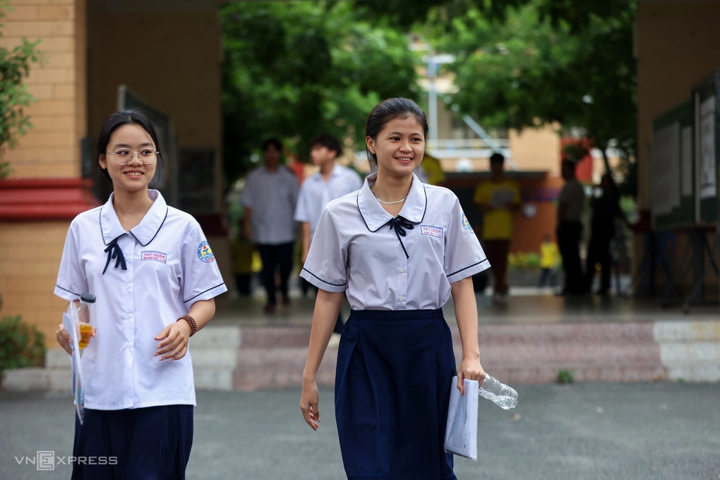 Học sinh thi tốt nghiệp tại TP HCM, tháng 6/2026.