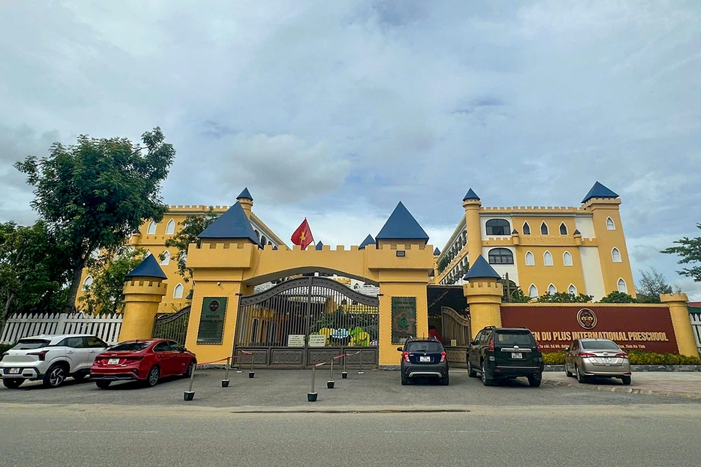 Trường Mầm non Quốc tế Nguyễn Du Plus, trụ sở trên đường Lê Văn Thiêm, phường Thành Sen.