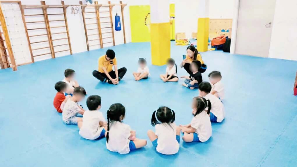Một giờ học ở trường Mầm non Kidzone.