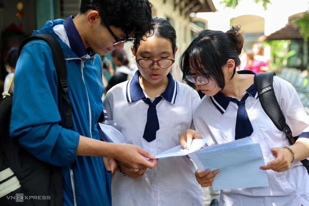 Học sinh thi tốt nghiệp tại TP HCM, tháng 6/2026.