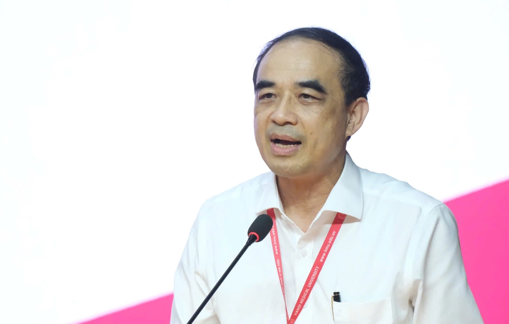 GS Nguyễn Hữu Tú, Hiệu trưởng trường Đại học Y Hà Nội, tại Match Day chiều 9/9.