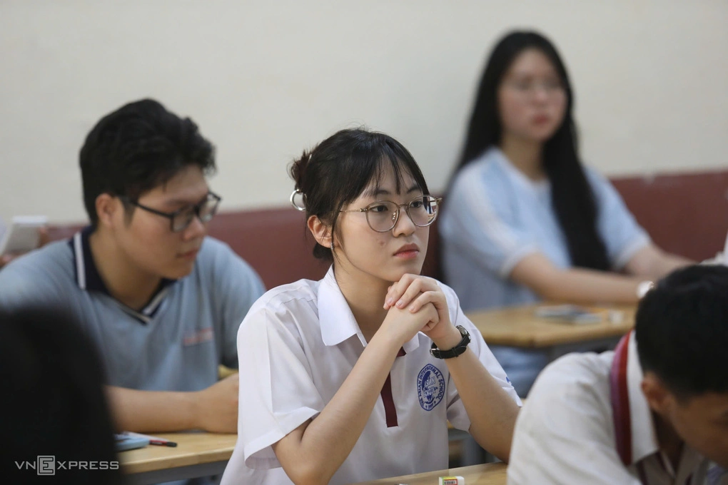 Học sinh thi tốt nghiệp tại TP HCM, tháng 6/2026.